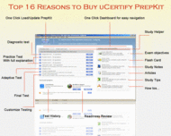 uCertify - OCP Practice Test for Exam 1Z0-032 - 28 screenshot